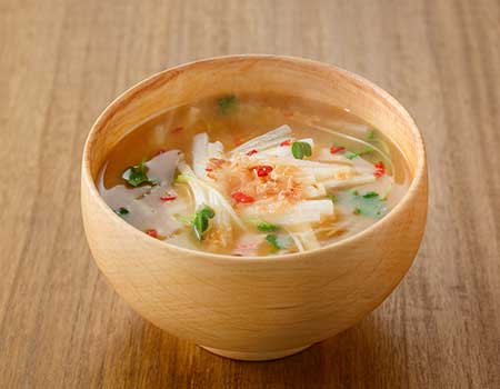 だし汁いらず 長いもの即席味噌汁